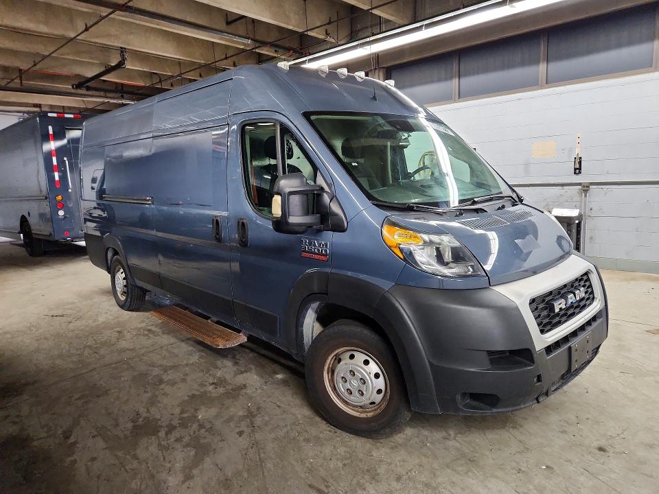Продаж на аукціоні авто 2021 Ram Promaster 3500, vin: 3C6MRVJG1ME545113, номер лоту: 66550276