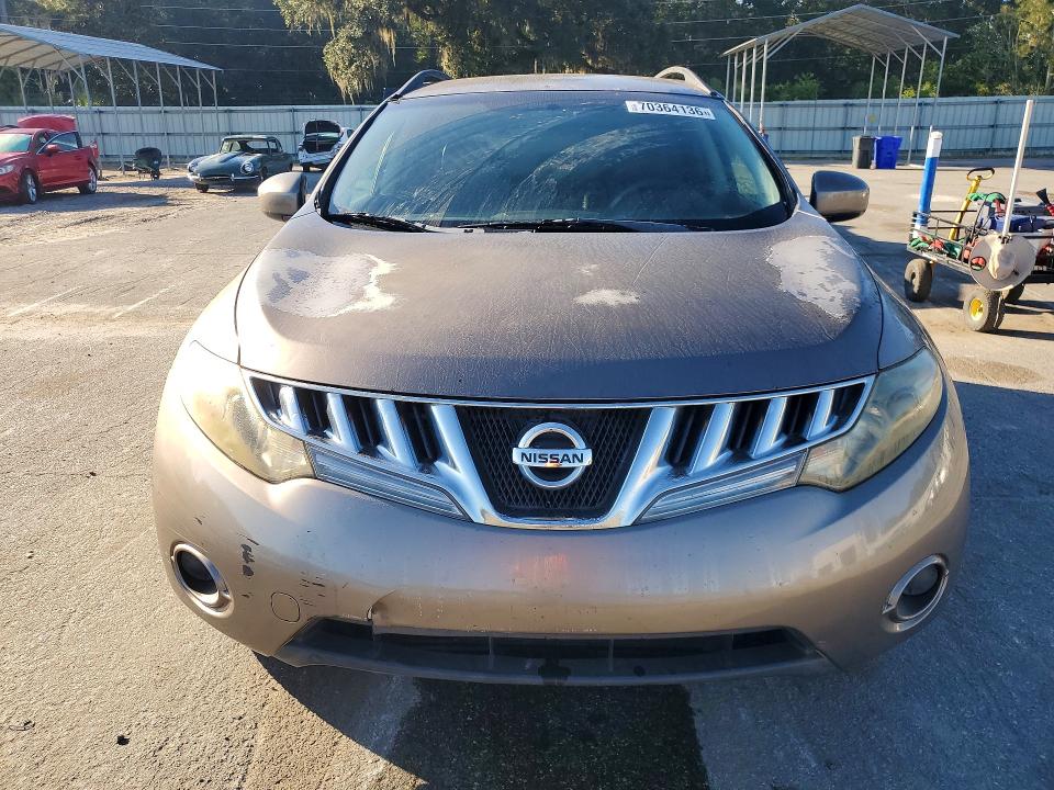 2009 Nissan Murano მანქანა იყიდება აუქციონზე, vin: JN8AZ18W79W201238, აუქციონის ნომერი: 70364136