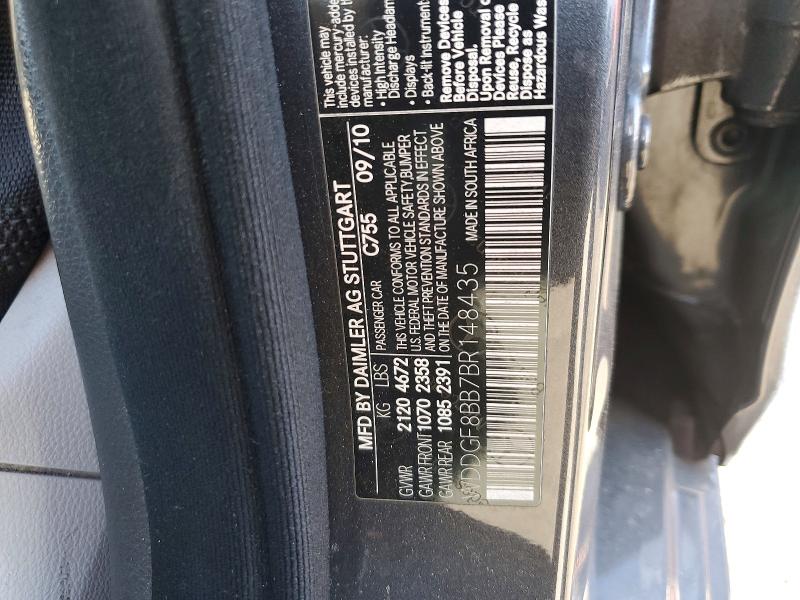 Продаж на аукціоні авто 2011 Mercedes-benz C, vin: WDDGF8BB7BR148435        , номер лоту: 69056196
