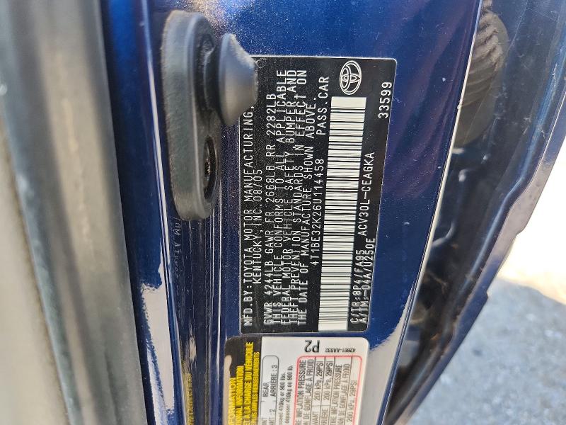 Продаж на аукціоні авто 2006 Toyota Camry, vin: 4T1BE32K26U114458, номер лоту: 70725786