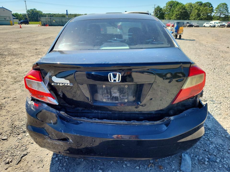 66253746 :رقم المزاد ، 2HGFB2F87CH329454 vin ، 2012 Honda Civic مزاد بيع
