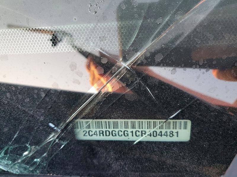 2012 Dodge Grand Caravan მანქანა იყიდება აუქციონზე, vin: 2C4RDGCG1CR404481, აუქციონის ნომერი: 67519116