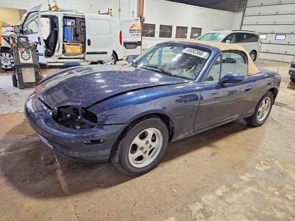 1999 Mazda Mx-5 მანქანა იყიდება აუქციონზე, vin: JM1NB3537X0118223, აუქციონის ნომერი: 68692566