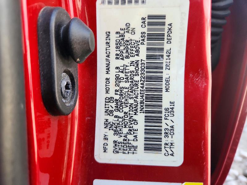 Aukcja sprzedaży 2010 Toyota Corolla, vin: 1NXBU4EE4AZ233037, numer aukcji: 67357956
