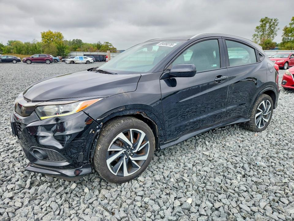 2019 Honda Hr-v მანქანა იყიდება აუქციონზე, vin: 3CZRU6H10KG705921, აუქციონის ნომერი: 69499276