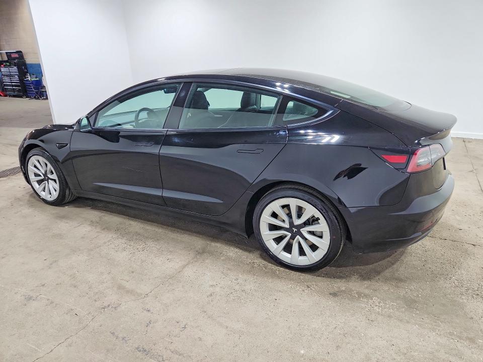 2022 Tesla Model 3 მანქანა იყიდება აუქციონზე, vin: 5YJ3E1EA2NF304462, აუქციონის ნომერი: 70726666