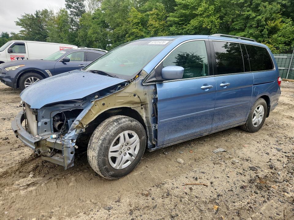 2007 Honda Odyssey მანქანა იყიდება აუქციონზე, vin: 5FNRL38657B001455, აუქციონის ნომერი: 67431476