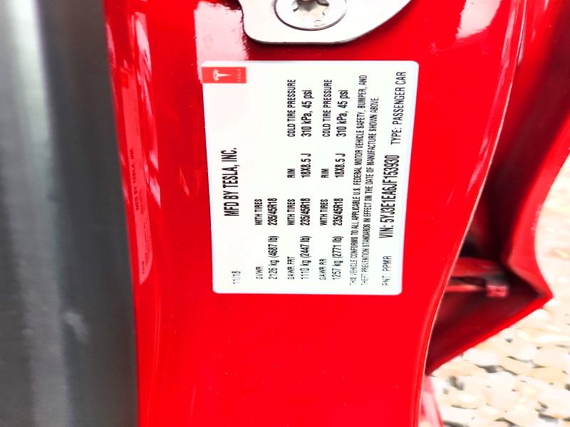 Продаж на аукціоні авто 2018 Tesla Model 3, vin: 5YJ3E1EA6JF153930, номер лоту: 63376736