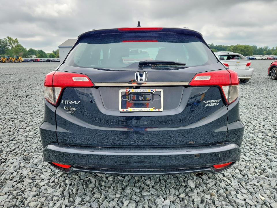 2019 Honda Hr-v მანქანა იყიდება აუქციონზე, vin: 3CZRU6H10KG705921, აუქციონის ნომერი: 69499276