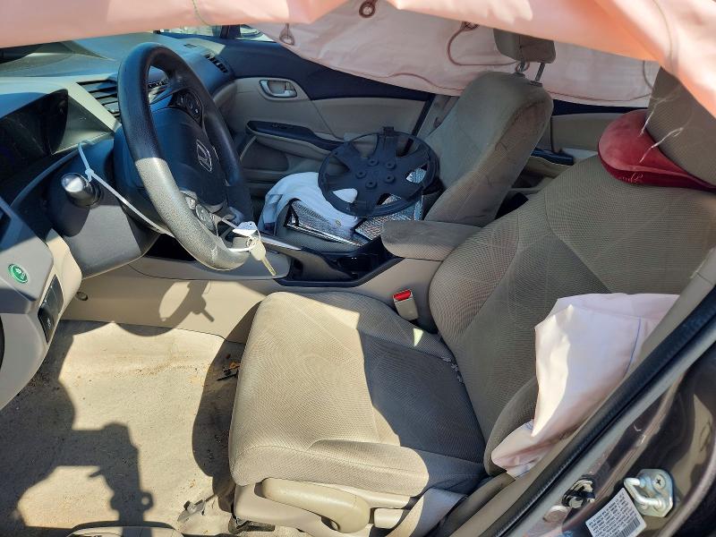 2012 Honda Civic მანქანა იყიდება აუქციონზე, vin: 19XFB2F52CE386578, აუქციონის ნომერი: 68622346