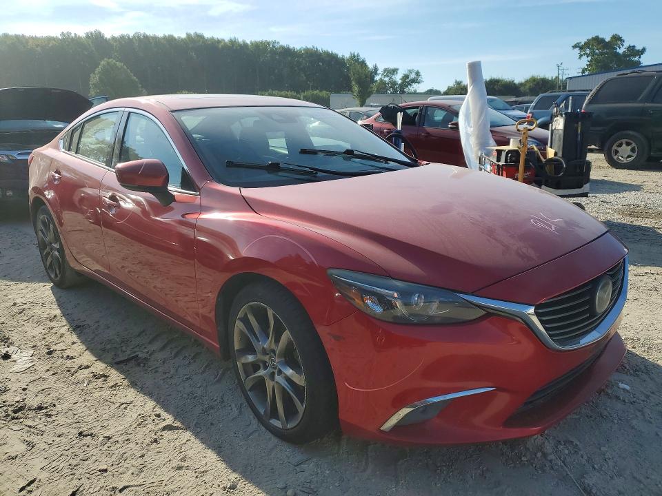 2017 Mazda 6 მანქანა იყიდება აუქციონზე, vin: JM1GL1X56H1134546, აუქციონის ნომერი: 67836066