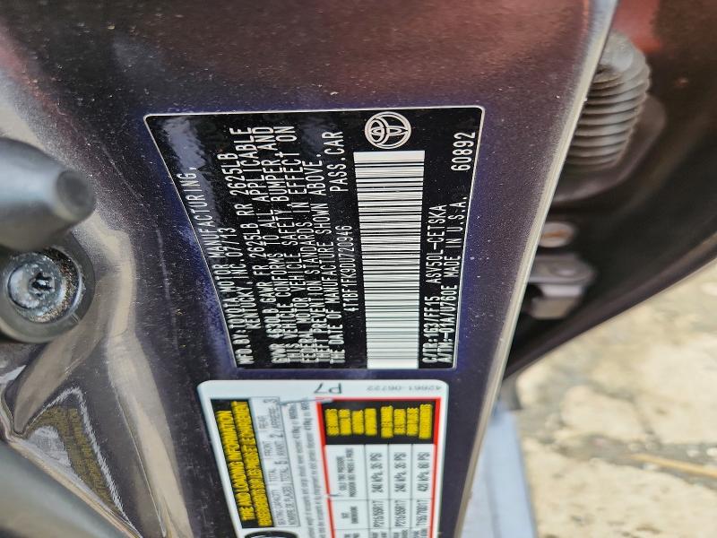 68752806 :رقم المزاد ، 4T1BF1FK9DU720946 vin ، 2013 Toyota Camry مزاد بيع