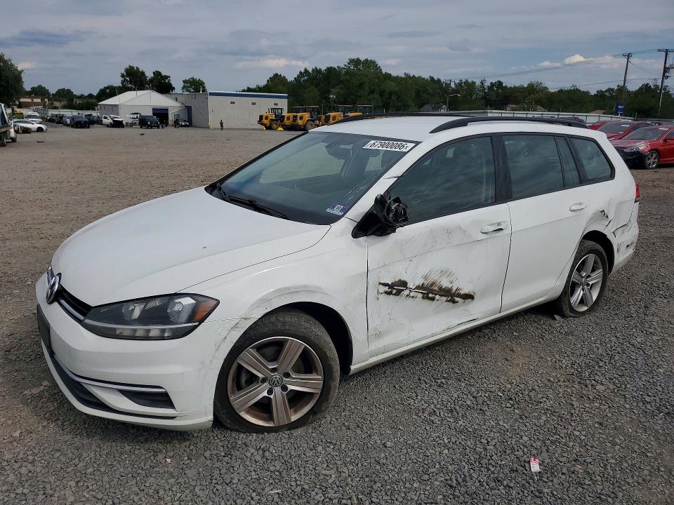 67900086 :رقم المزاد ، 3VW117AU9KM521324 vin ، 2019 Volkswagen Golf Sportwagen مزاد بيع