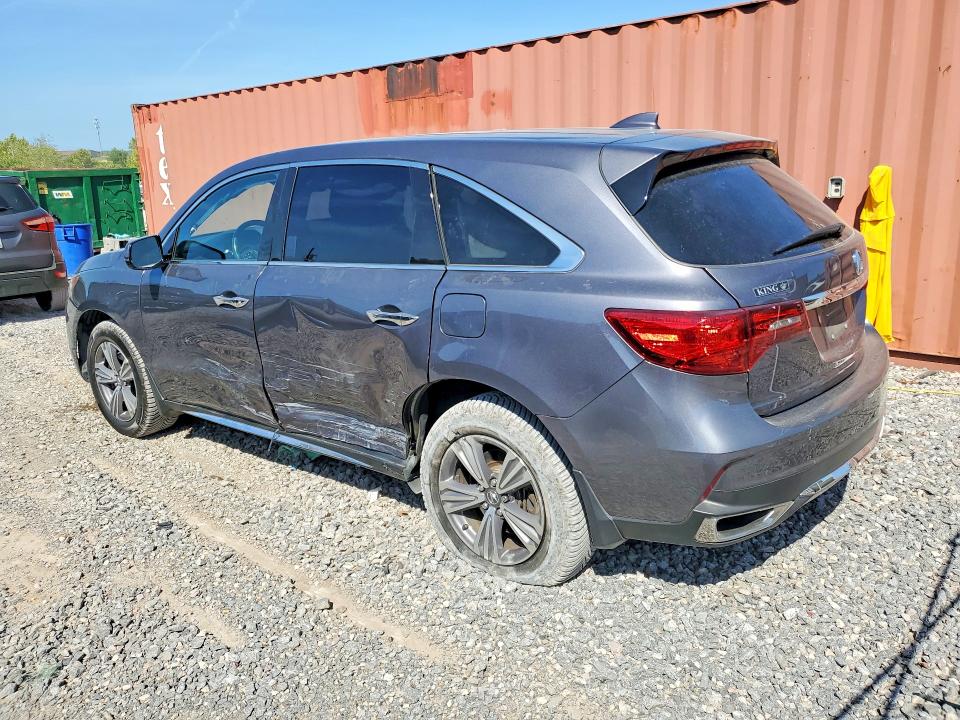 2019 Acura Mdx მანქანა იყიდება აუქციონზე, vin: 5J8YD3H35KL003924, აუქციონის ნომერი: 68304226