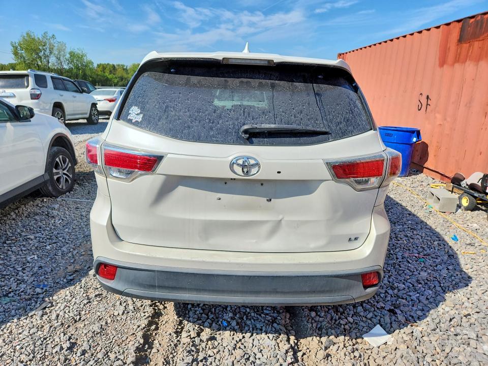 2015 Toyota Highlander მანქანა იყიდება აუქციონზე, vin: 5TDZKRFH1FS073919, აუქციონის ნომერი: 69214476