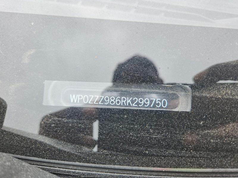 70044226 :رقم المزاد ، WP0ZZZ986RK299750 vin ، 2024 Porsche Cayman مزاد بيع