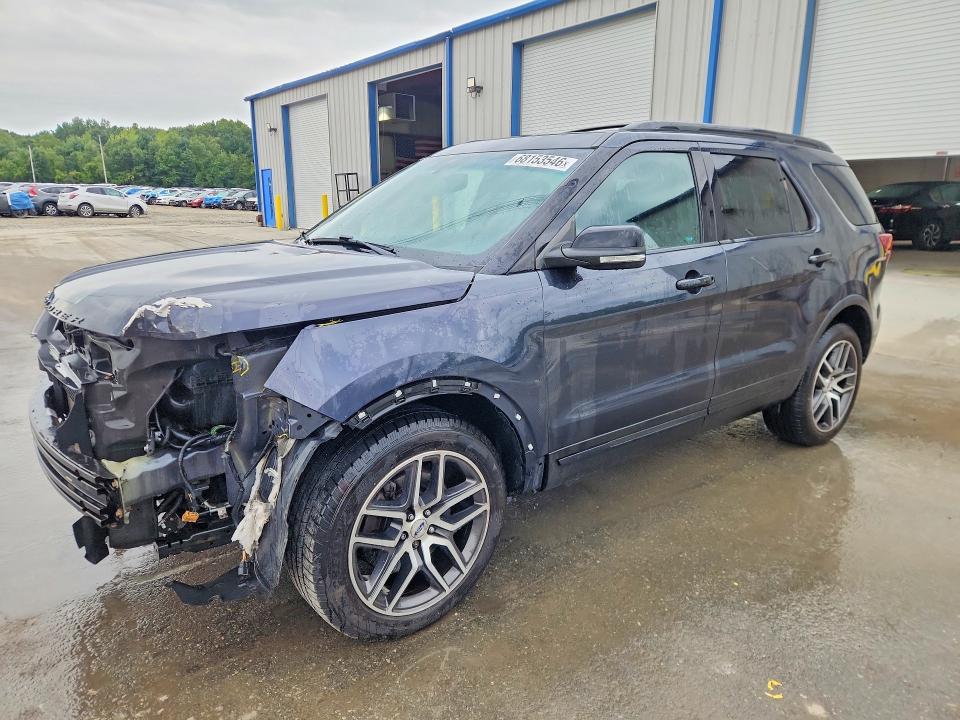 68153546 :رقم المزاد ، 1FM5K8GT0HGB75250 vin ، 2017 Ford Explorer مزاد بيع