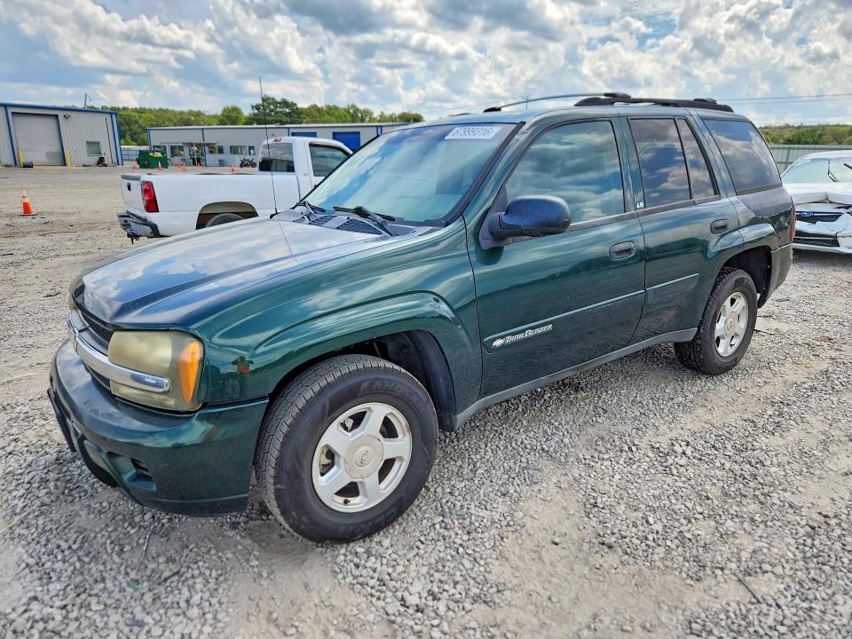 Aukcja sprzedaży 2002 Chevrolet Trailblazer, vin: 1GNDS13S922319751, numer aukcji: 67999316