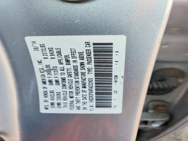 Продажа на аукционе авто 2015 Honda Accord, vin: 1HGCR3F84FA002405, номер лота: 69107896