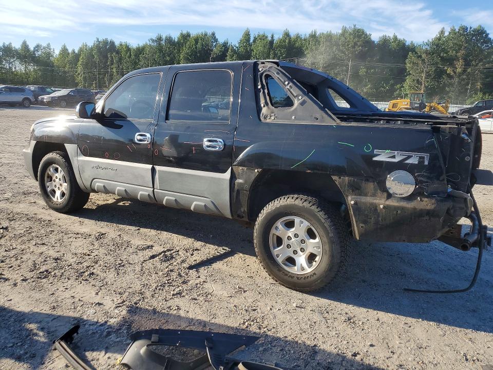 2002 Chevrolet Avalanche მანქანა იყიდება აუქციონზე, vin: 3GNEK13T12G186245, აუქციონის ნომერი: 67692086