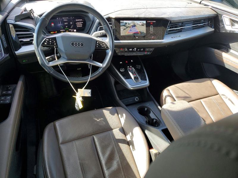 2022 Audi Q4 E-tron მანქანა იყიდება აუქციონზე, vin: WA1H2BFZ0NP042630, აუქციონის ნომერი: 68200676