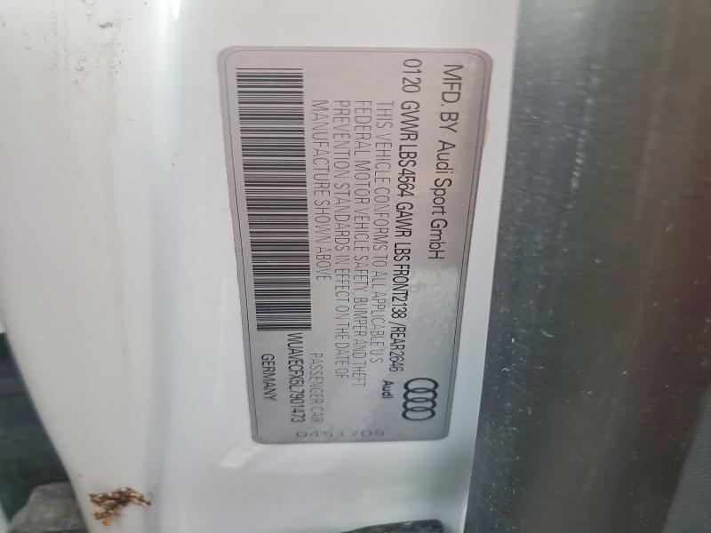 Aukcja sprzedaży 2020 Audi R8, vin: WUAVECFX5L7901473, numer aukcji: 67370416