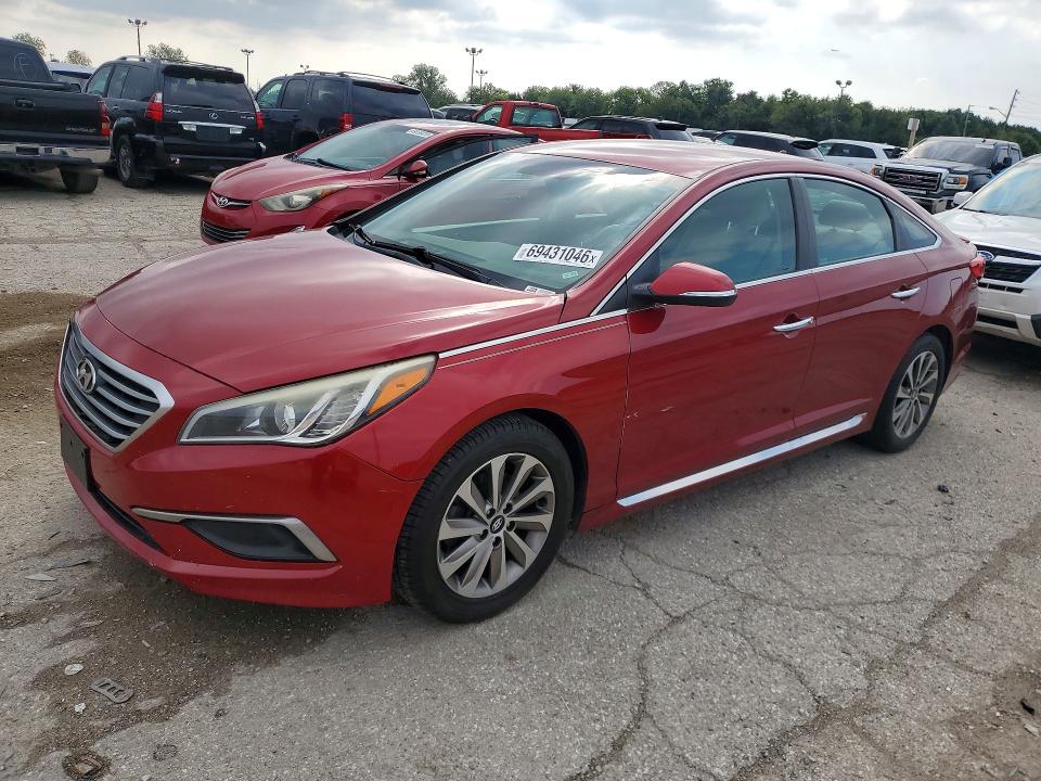 Auction sale of the 2016 Hyundai Sonata, vin: 5NPE34AF9GH354488, lot number: 69431046