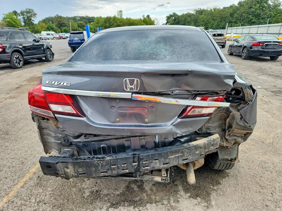 68050206 :رقم المزاد ، 19XFB2F57DE027258 vin ، 2013 Honda Civic مزاد بيع