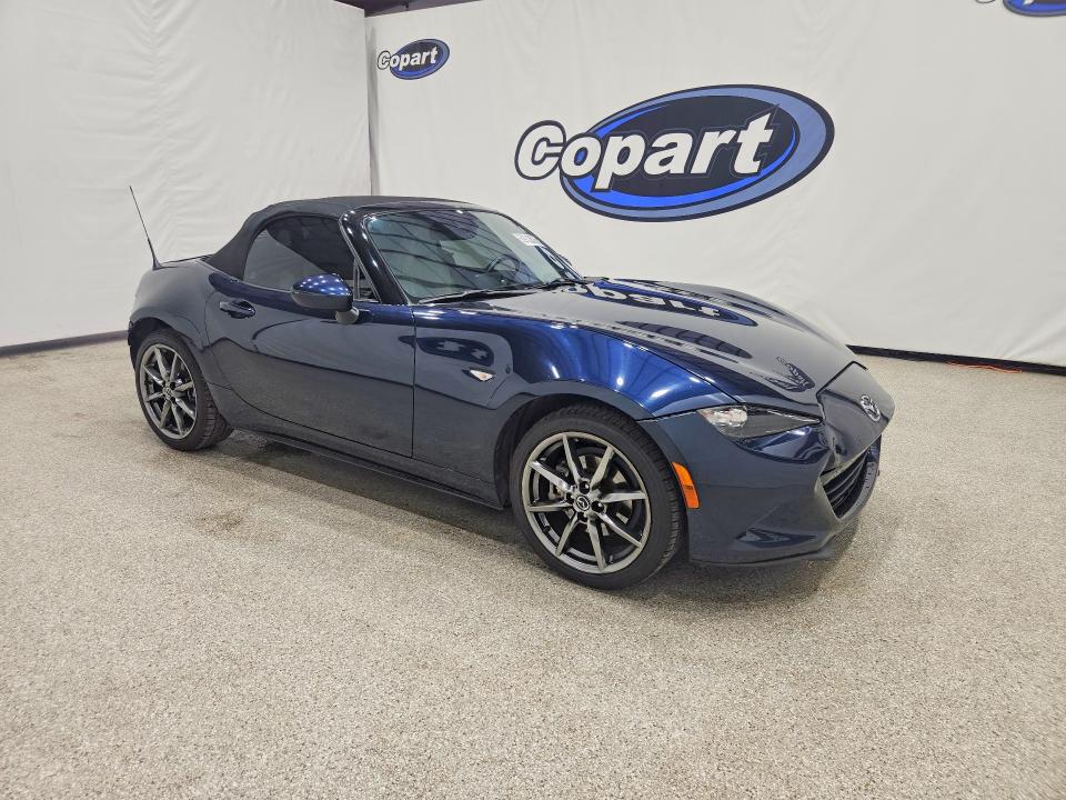 2021 Mazda Mx-5 Miata Spt მანქანა იყიდება აუქციონზე, vin: JM1NDAD74M0454636, აუქციონის ნომერი: 69820566