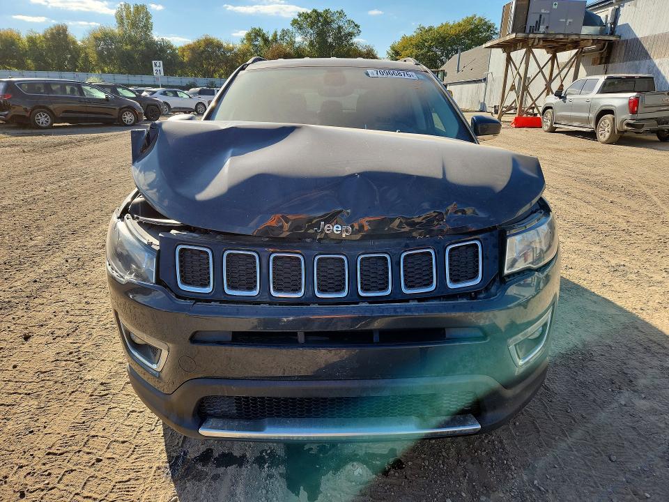 Продаж на аукціоні авто 2018 Jeep Compass, vin: 3C4NJDCB9JT365918, номер лоту: 70966876