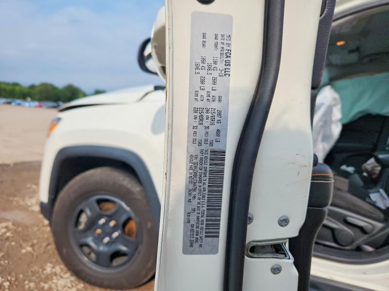 67393046 :رقم المزاد ، 3C4NJDABXJT344790 vin ، 2018 Jeep Compass مزاد بيع