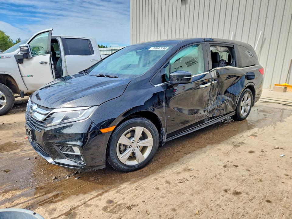 70247296 :رقم المزاد ، 5FNRL6H78KB129420 vin ، 2019 Honda Odyssey مزاد بيع