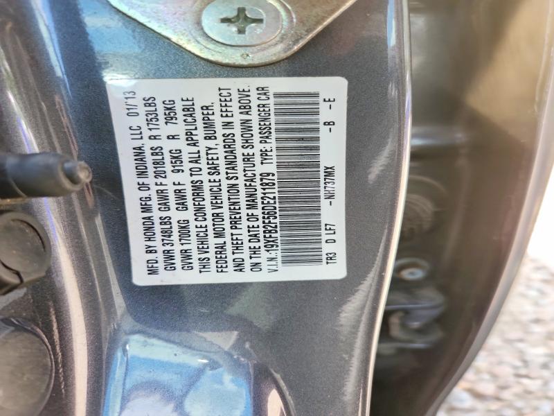 68698436 :رقم المزاد ، 19XFB2F56DE211879 vin ، 2013 Honda Civic مزاد بيع