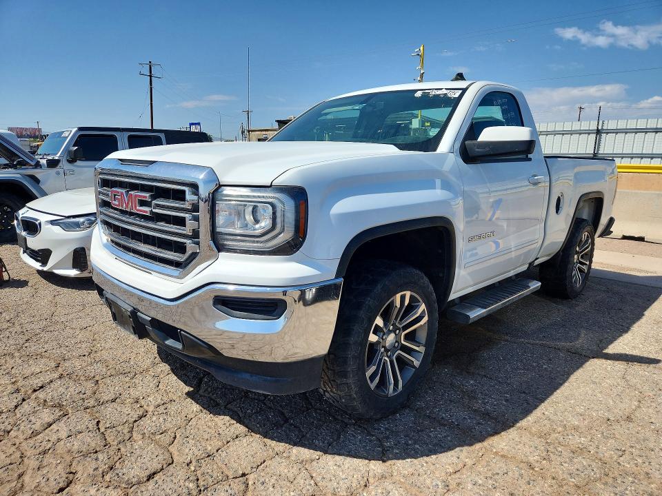 66397586 :رقم المزاد ، 1GTN1LEC6JZ902267 vin ، 2018 Gmc Sierra مزاد بيع