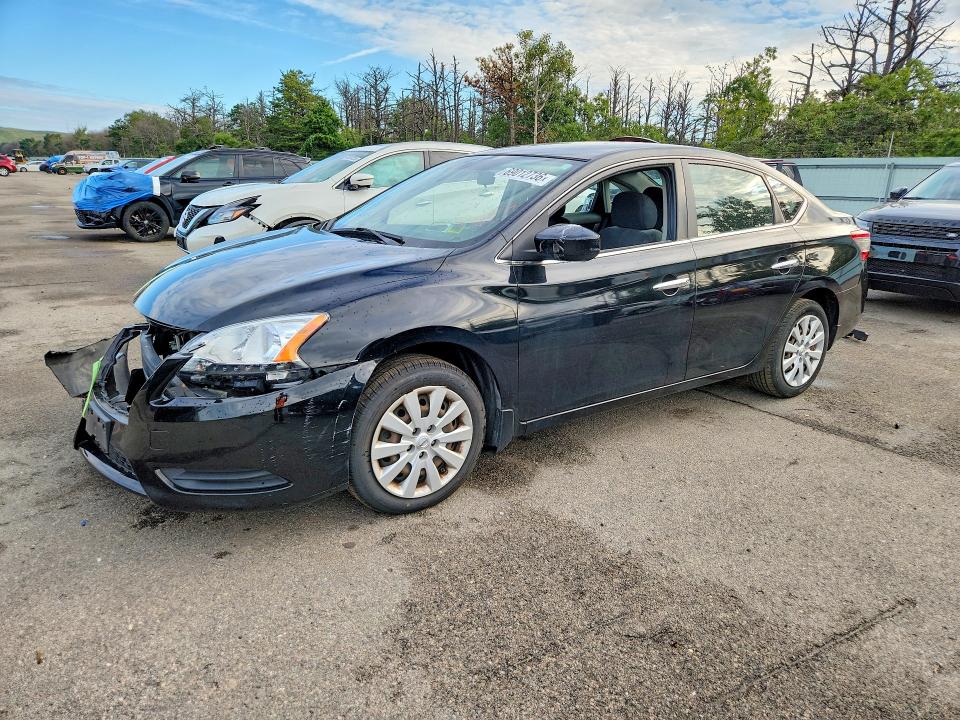 2013 Nissan Sentra მანქანა იყიდება აუქციონზე, vin: 3N1AB7APXDL799476, აუქციონის ნომერი: 69012736