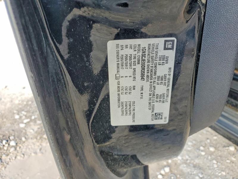 68548626 :رقم المزاد ، 1GNSCJE09DR358947 vin ، 2013 Chevrolet Suburban مزاد بيع