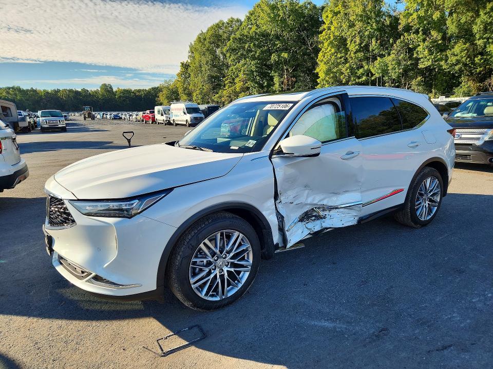 70725106 :رقم المزاد ، 5J8YE1H84PL017754 vin ، 2023 Acura Mdx مزاد بيع