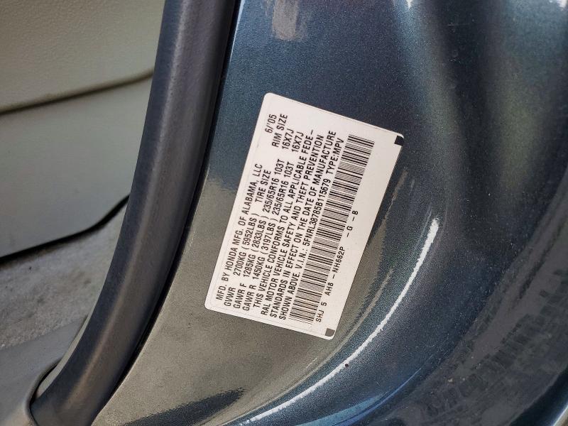 70475156 :رقم المزاد ، 5FNRL38785B115679 vin ، 2005 Honda Odyssey مزاد بيع