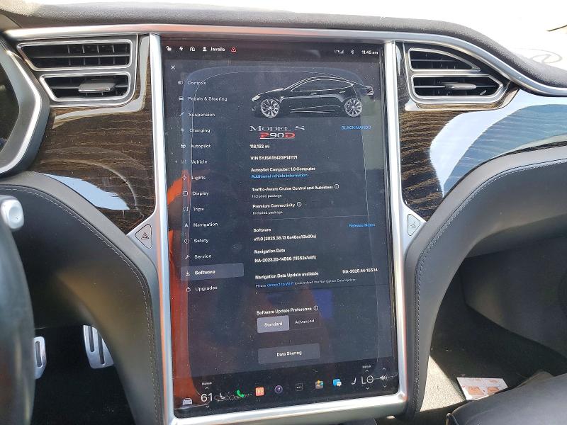 64157856 :رقم المزاد ، 5YJSA1E42GF141171 vin ، 2016 Tesla Model S مزاد بيع