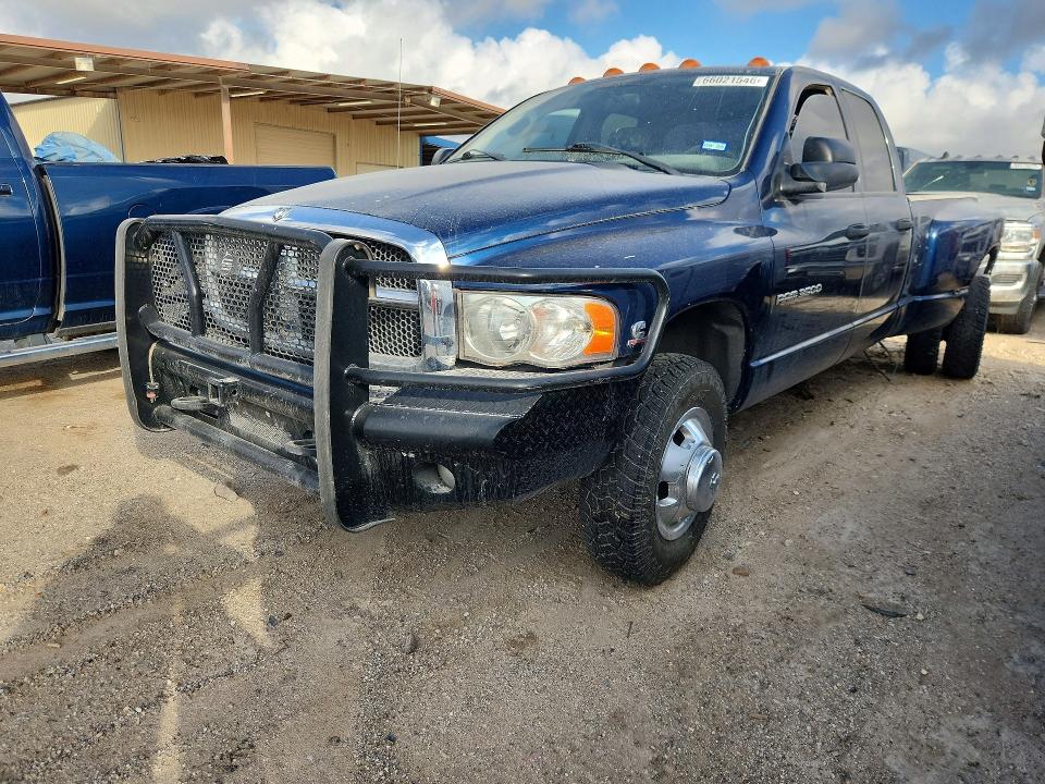 2003 Dodge Ram 3500 მანქანა იყიდება აუქციონზე, vin: 3D7MU48CX3G834679, აუქციონის ნომერი: 66021546