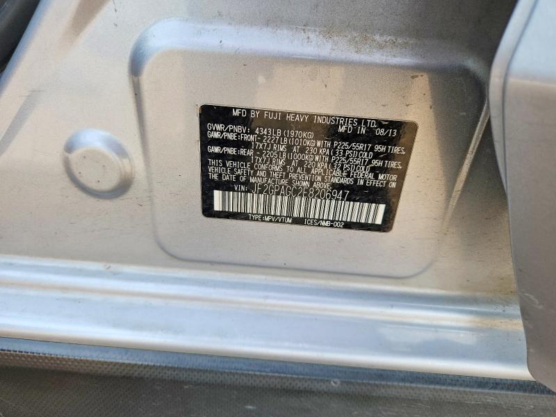 Auction sale of the 2014 Subaru Xv Crosstrek, vin: JF2GPAGC2E8206947        , lot number: 68886856