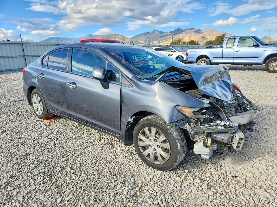 2012 Honda Civic მანქანა იყიდება აუქციონზე, vin: 19XFB2F5XCE367566, აუქციონის ნომერი: 68968266