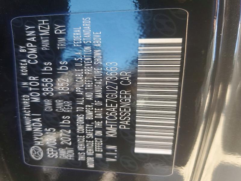 Aukcja sprzedaży 2016 Hyundai Veloster, vin: KMHTC6AE7GU273663, numer aukcji: 68958136