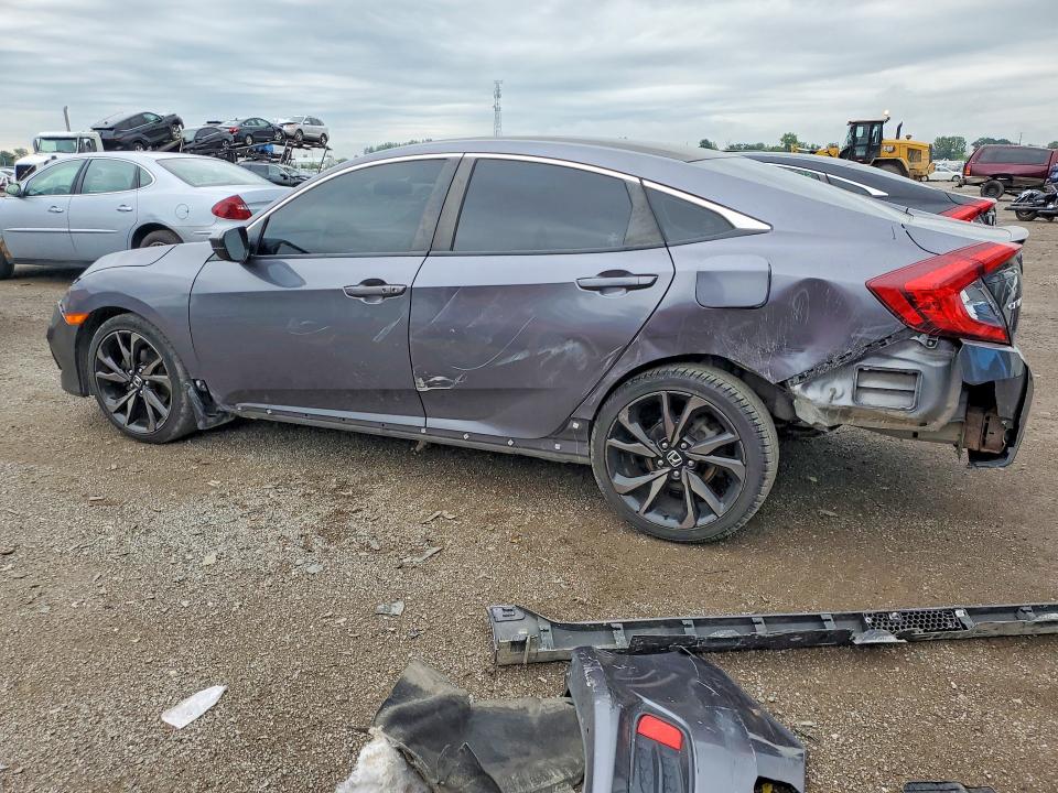 Продажа на аукционе авто 2020 Honda Civic, vin: 2HGFC2F88LH027555, номер лота: 67804106