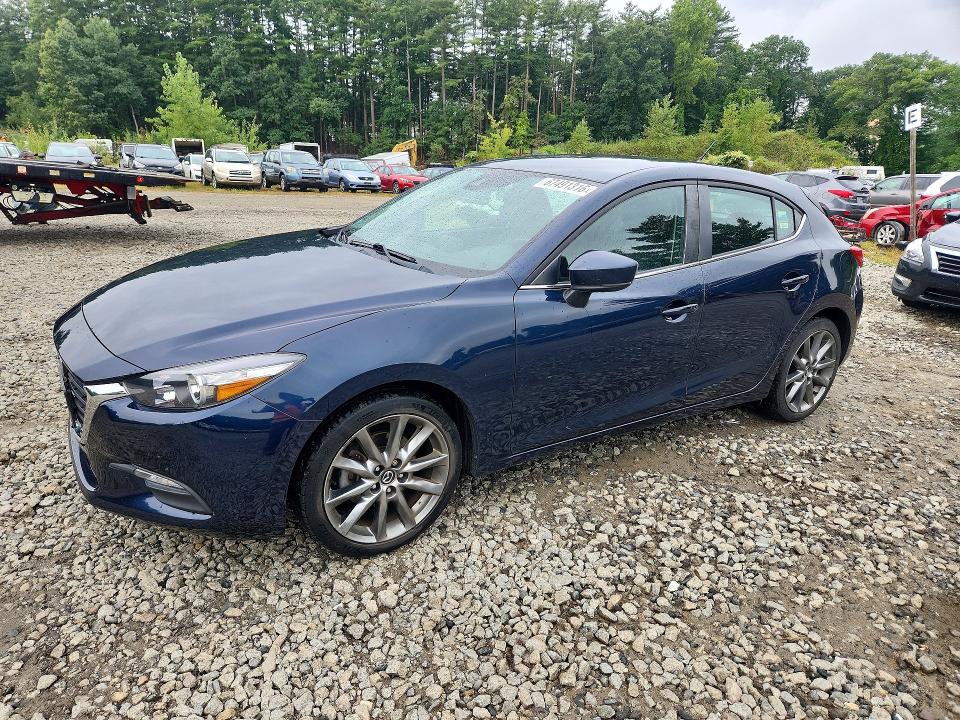 Auction sale of the 2018 Mazda 3, vin: 3MZBN1L36JM203685, lot number: 67491316