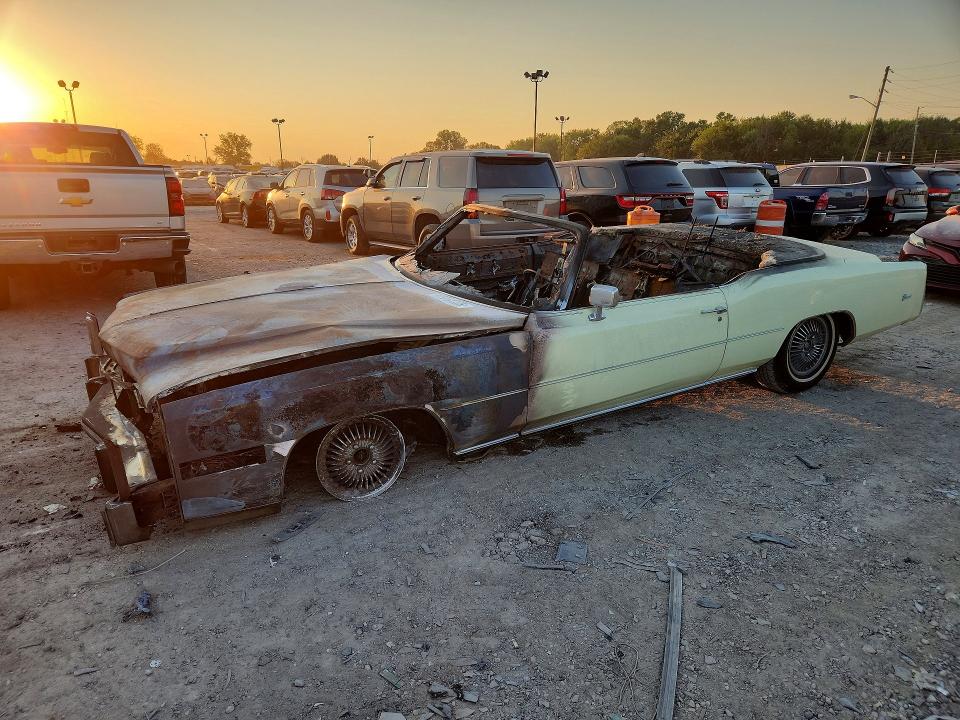 67854726 :رقم المزاد ، 6L67S6Q208354 vin ، 1976 Cadillac Eldorado مزاد بيع