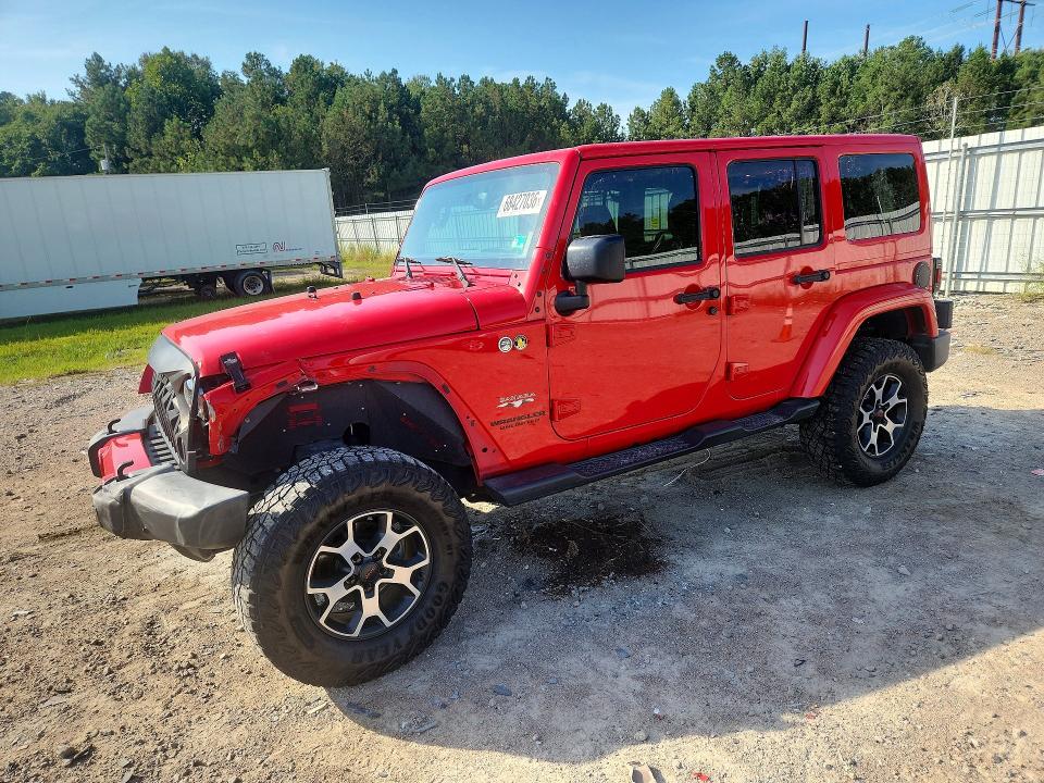 68427036 :رقم المزاد ، 1C4BJWEG2GL117490 vin ، 2016 Jeep Wrangler Unlimited مزاد بيع