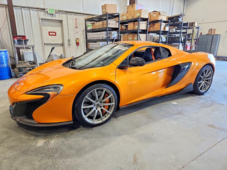 2015 Mclaren Automotive 650s მანქანა იყიდება აუქციონზე, vin: SBM11FAA6FW004062, აუქციონის ნომერი: 69990356