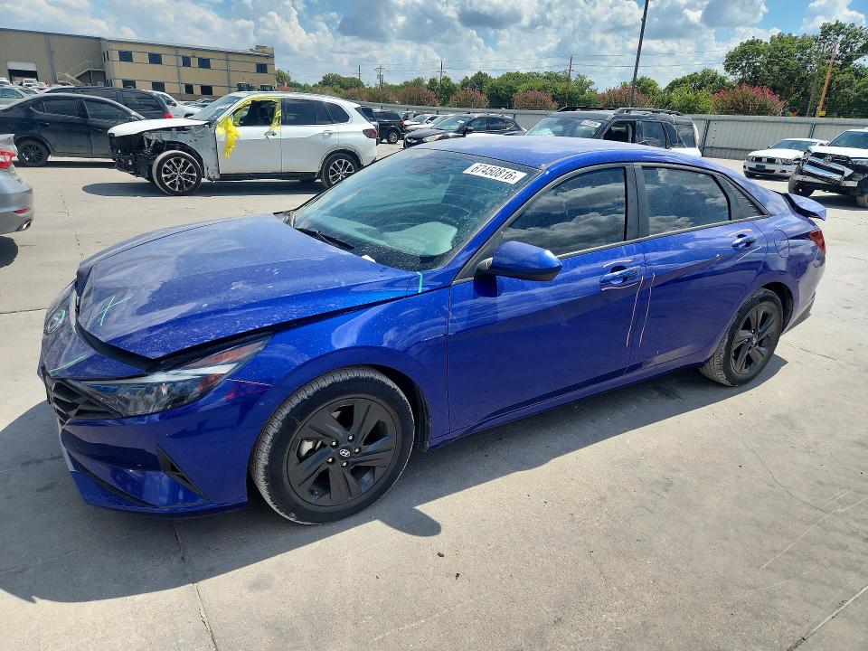 Продажа на аукционе авто 2022 Hyundai Elantra, vin: KMHLS4AG5NU304060, номер лота: 67450816