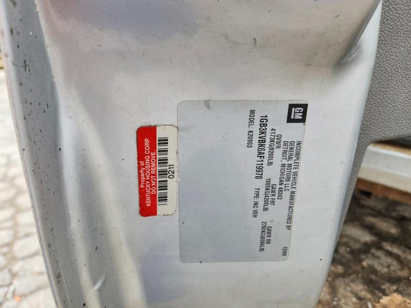 68436446 :رقم المزاد ، 1GB3KVBK6AF119970 vin ، 2010 Chevrolet Silverado مزاد بيع